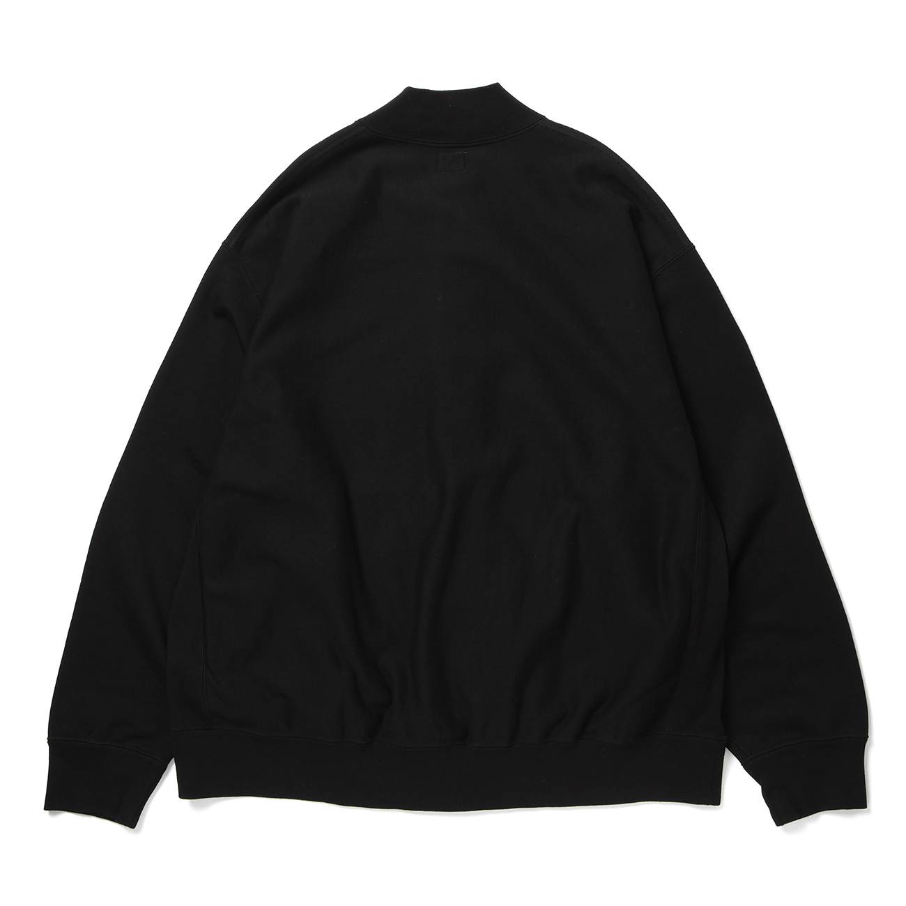 Soft&Hard Sweat Snap Cardigan - Black