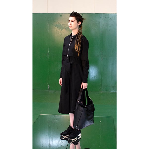 nunc / ヌンク | Supermarket - Water repellent leather - Black