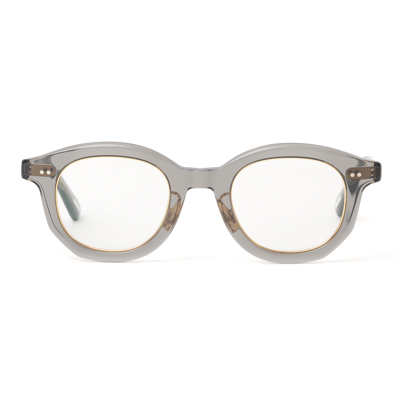 YUICHI TOYAMA. / ユウイチトヤマ | U-181 - Col.4 Clear gray / Gold