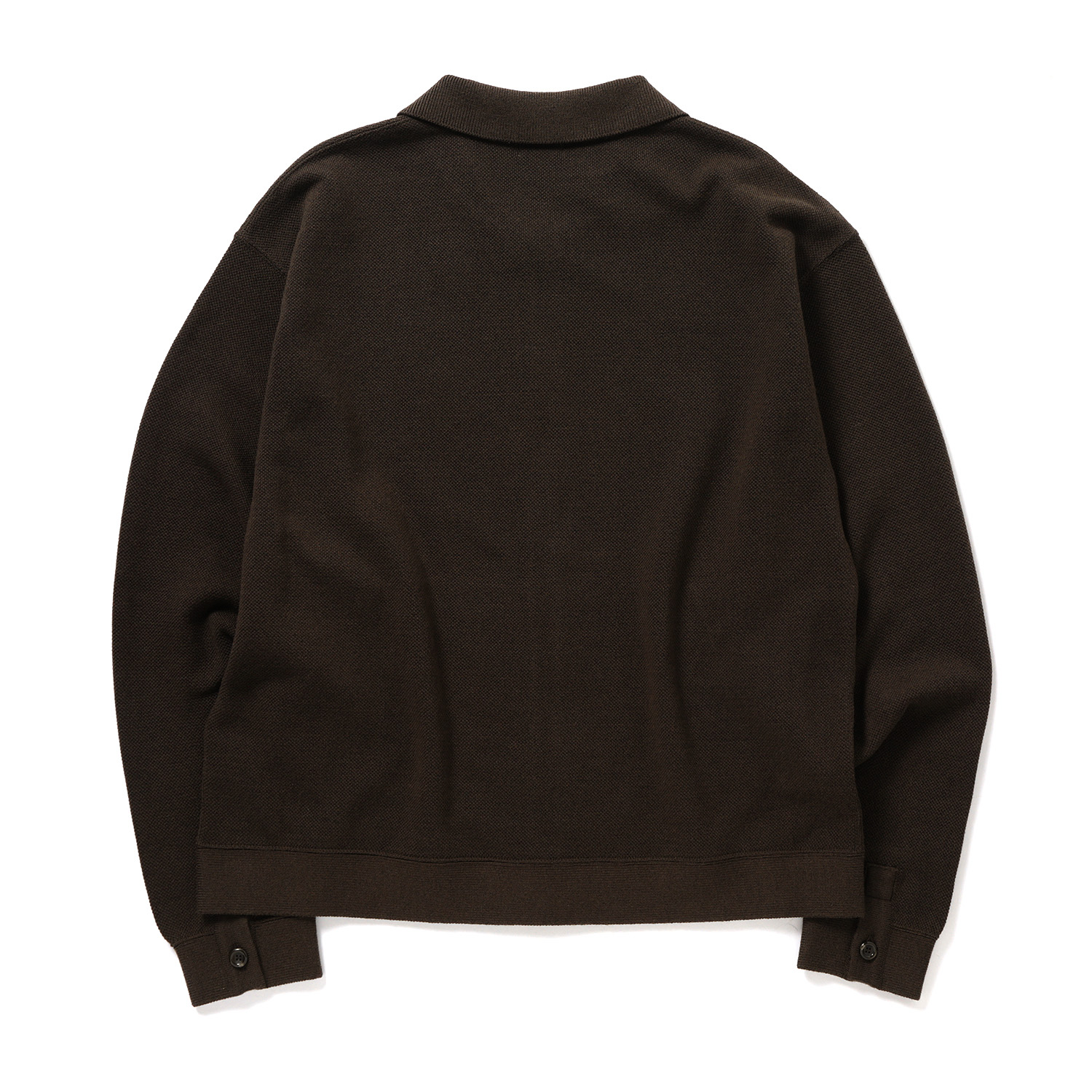 crepuscule / クレプスキュール | Co/Wo Moss Stitch Zip Blouson