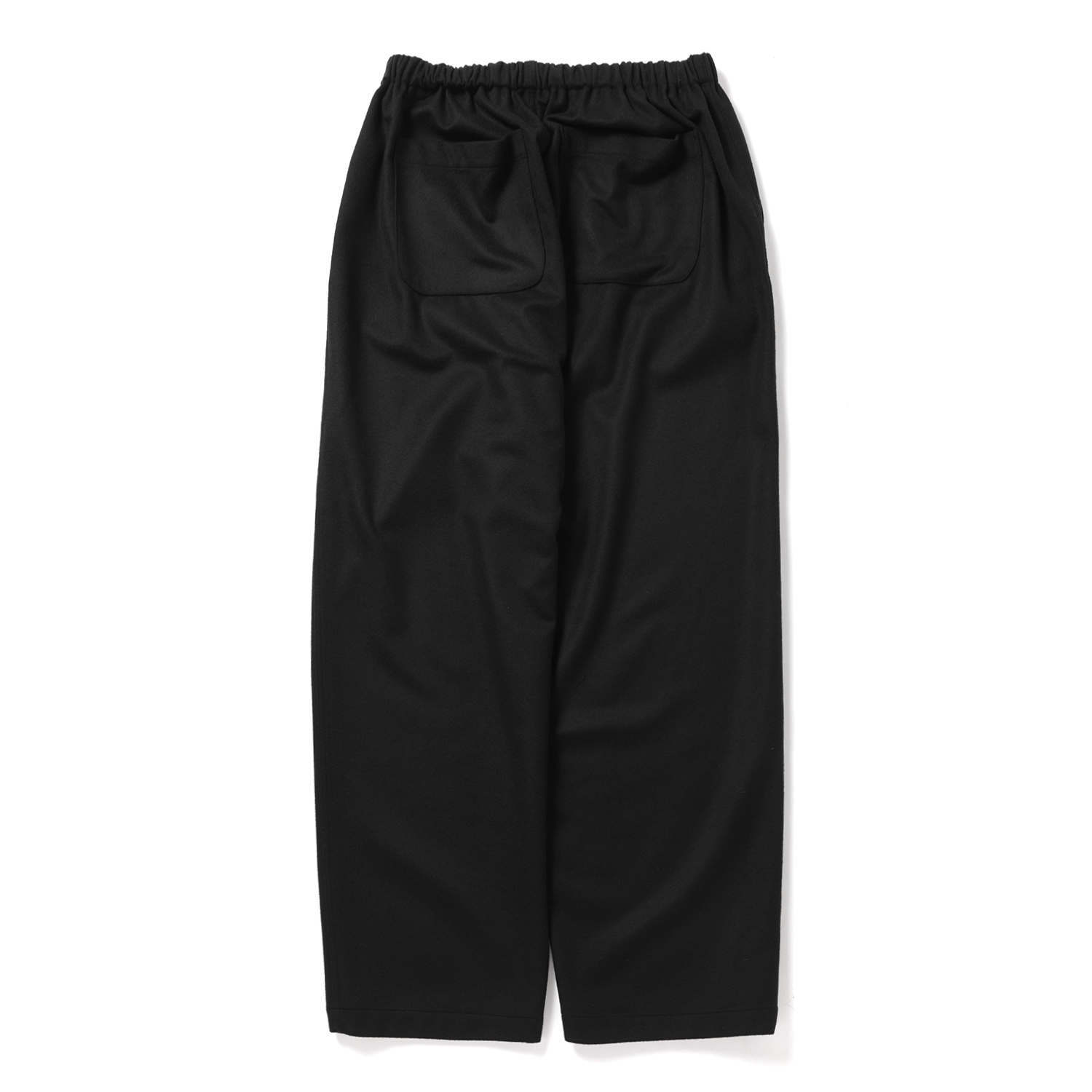 holk / ホーク | kang fu pants / lamb short beaver - Black | 通販