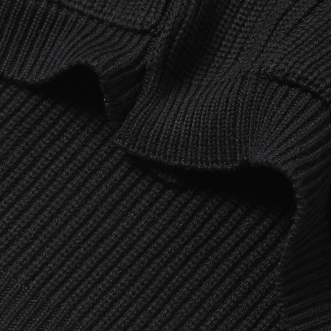 BATONER / バトナー | 1BUTTON CARDIGAN (メンズ) - Black