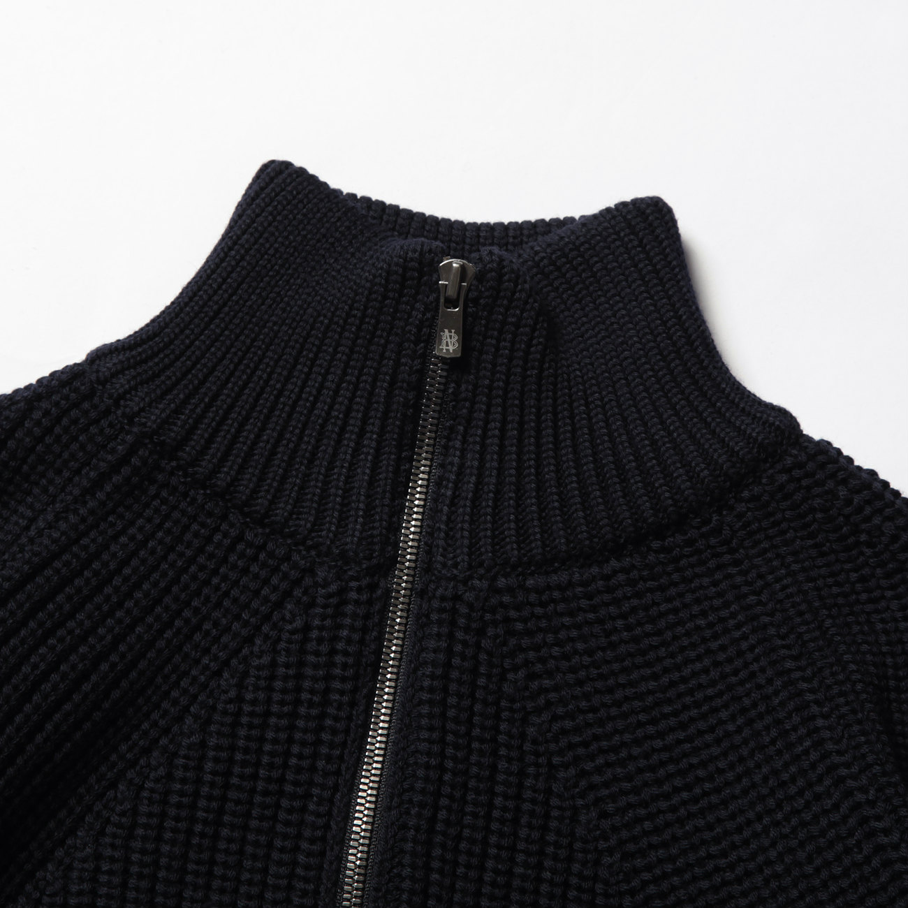 BATONER / バトナー | SIGNATURE DRIVERS KNIT (メンズ) - Navy | 通販