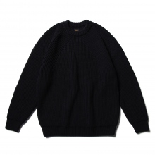 BATONER / バトナー | SIGNATURE CREW NECK (メンズ) - Navy | 通販