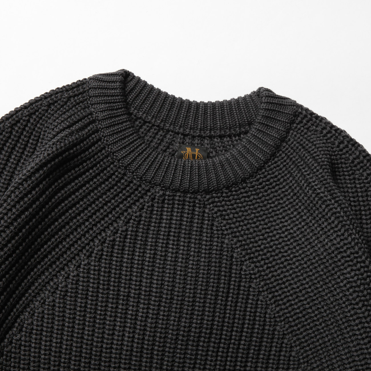 BATONER SIGNATURE CREW NECK　D.Gray BATONER / バトナー | SIGNATURE CREW NECK (メンズ) - D.Gray