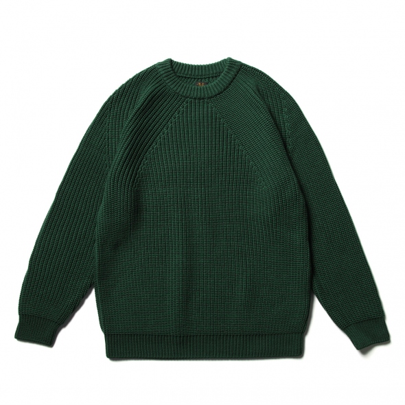 BATONER / バトナー | SIGNATURE CREW NECK (メンズ) - Green | 通販
