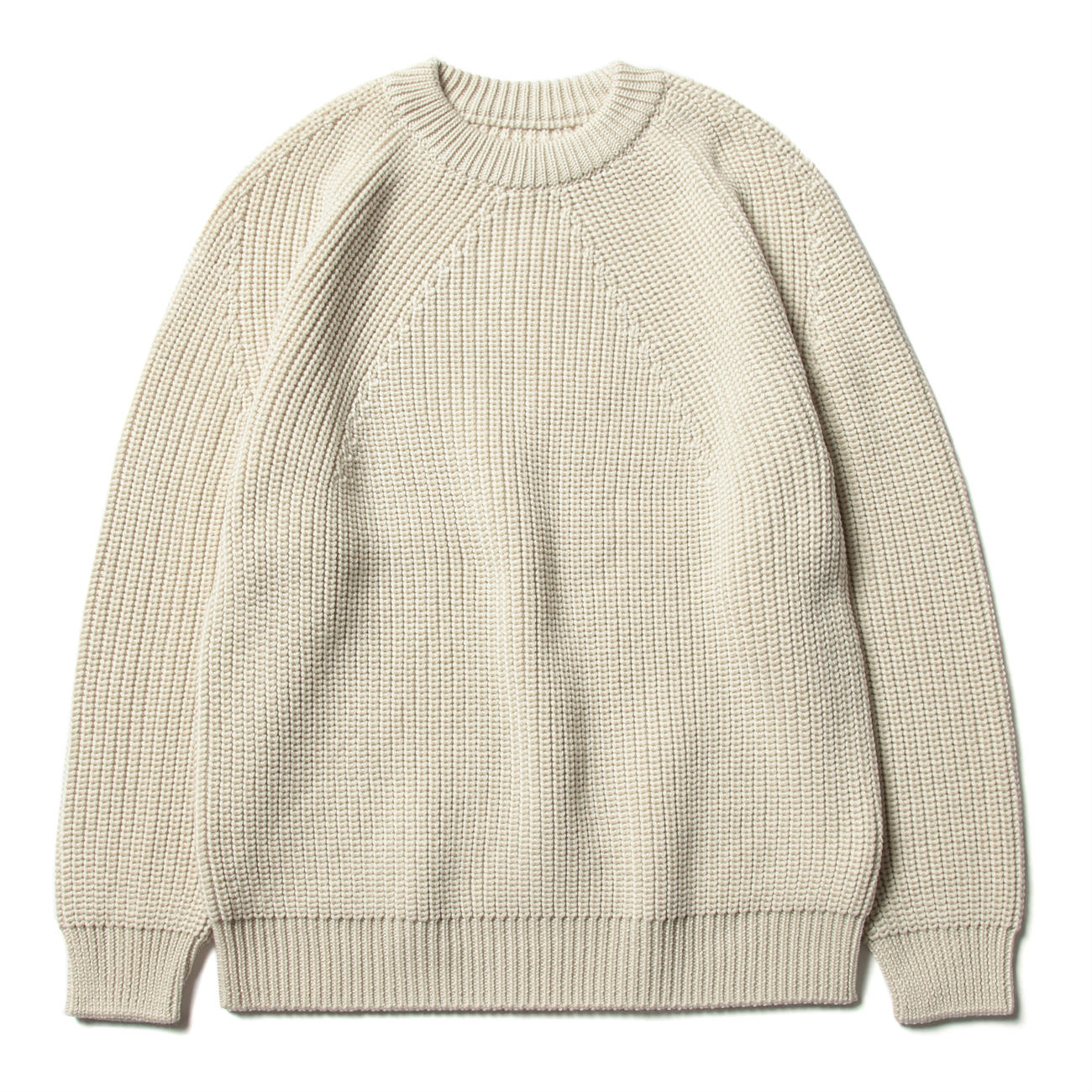BATONER / バトナー | SIGNATURE CREW NECK (メンズ) - Ivory | 通販