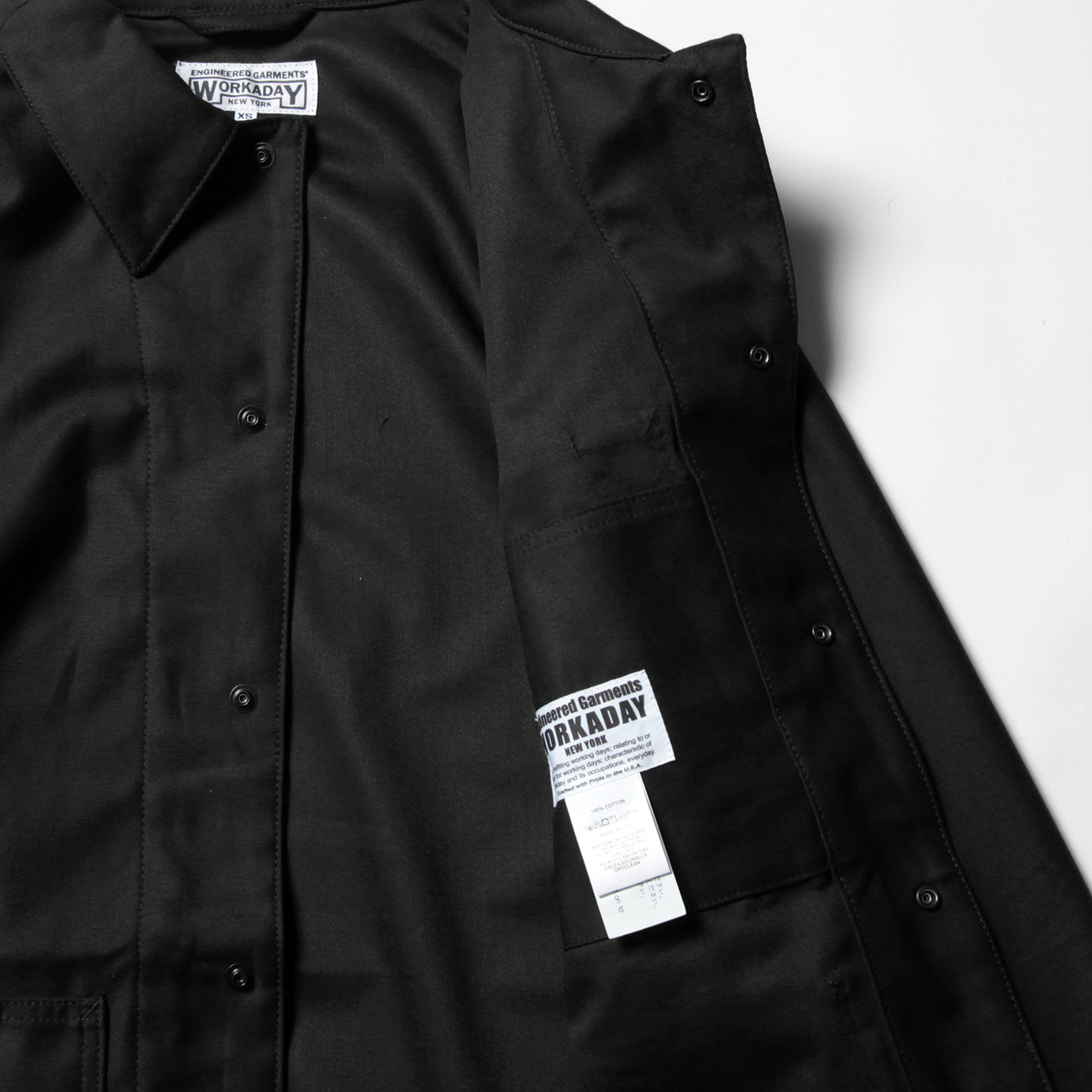 エンジニアドガーメンツワーカデイShopCoat Reversed Sateen ENGINEERED GARMENTS / エンジニアドガーメンツ | EG Workaday - Shop