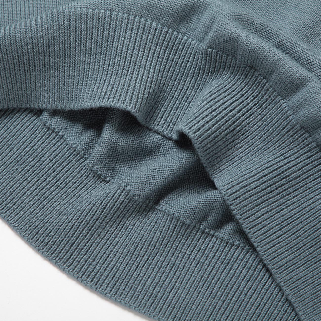 BATONER ニット　ブルーグレー BATONER / バトナー | BLUEFACE CREW NECK (メンズ) - Gray Blue