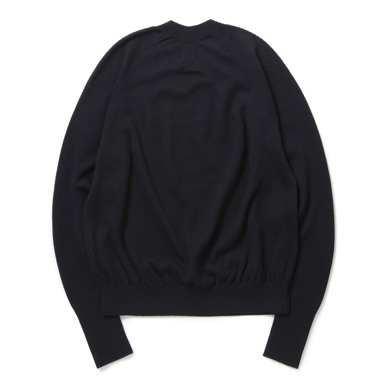 Batoner 4-SEASON WOOL CREW NECK 半袖グレージュ3 Signature Crew Neck in Olive