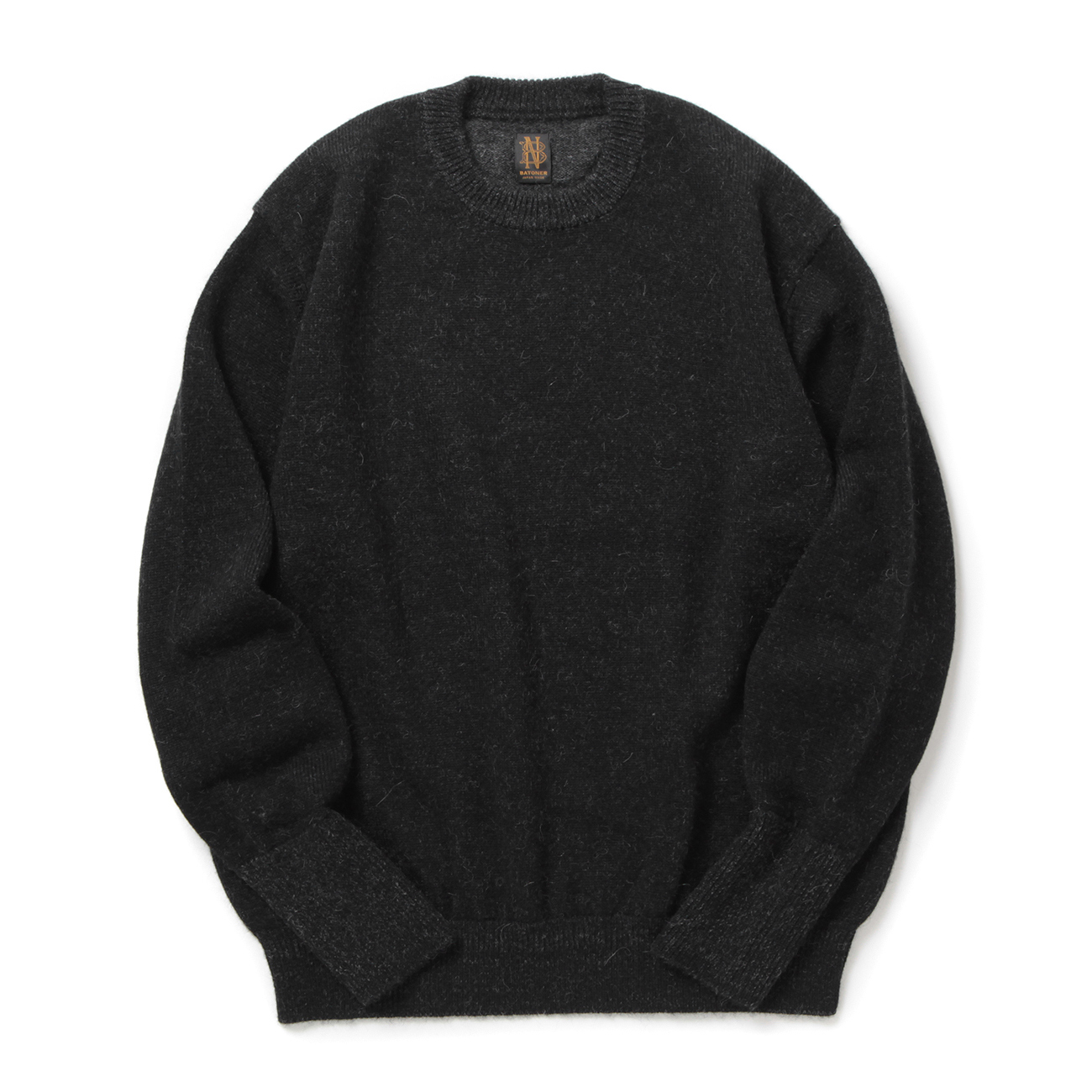 トップス BATONER BABYALPACA TENJIKU CREW NECK BATONER / バトナー | BABY ALPACA KURUMI TENJIKU CREW NECK