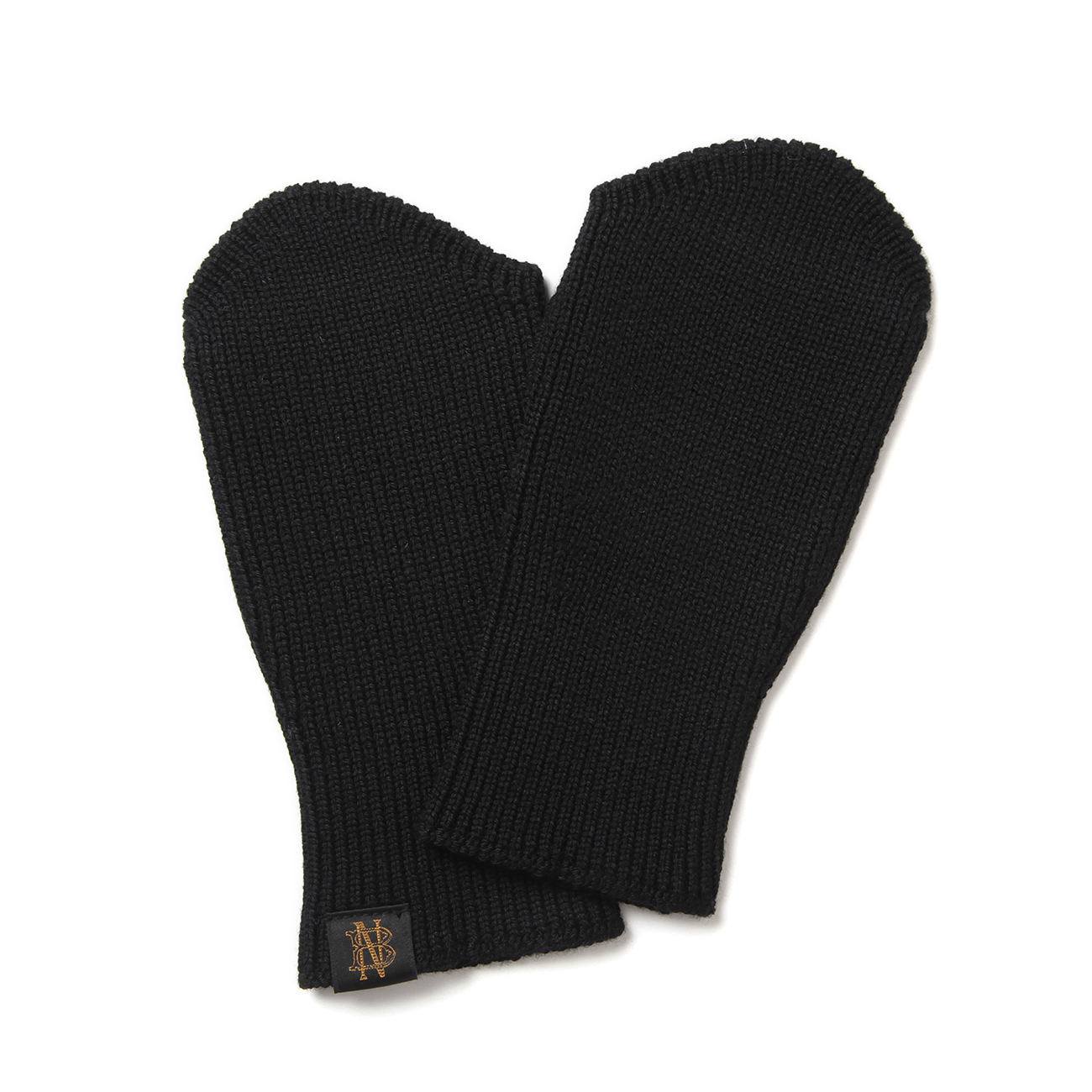 新品タグ付！⭐︎ BATONER バトナー　ソリッドウール　ハンドウォーマー　黒 BATONER / バトナー | SOLID WOOL HAND WARMER (ユニセックス) - Black