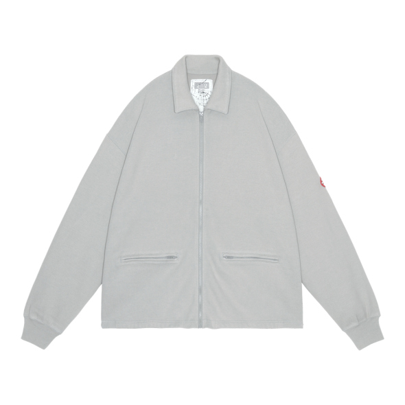 C.E / シーイー | DBL KNIT COLLARED ZIP UP - Khaki | 通販 - 正規