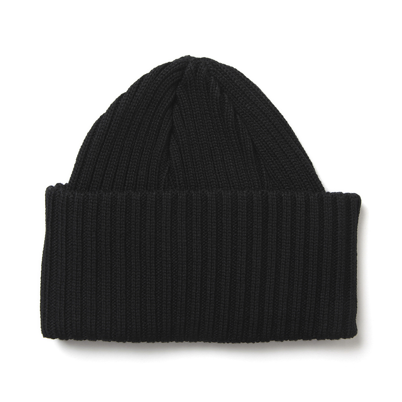 BATONER / バトナー | SOLID WOOL SHORT CAP (ユニセックス) - Black