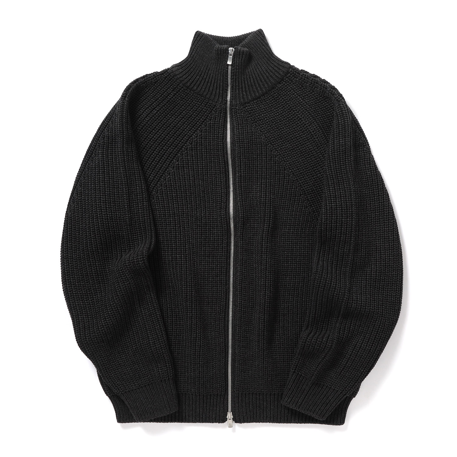 BATONER / バトナー | SIGNATURE DRIVERS KNIT (メンズ) - Charcoal