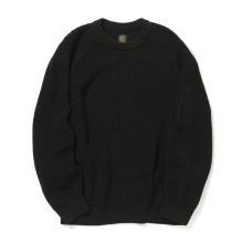 BATONER / バトナー | SIGNATURE CREW NECK (メンズ) - Black