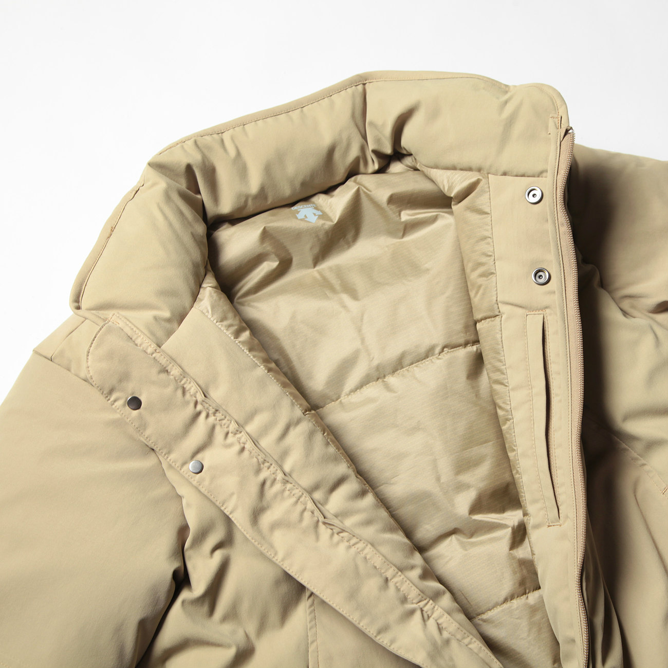 DESCENTE PAUSE / デサントポーズ | HEATNAVI PUFF DOWN JACKET - Beige | 通販 - 正規取扱店 |  COLLECT STORE / コレクトストア