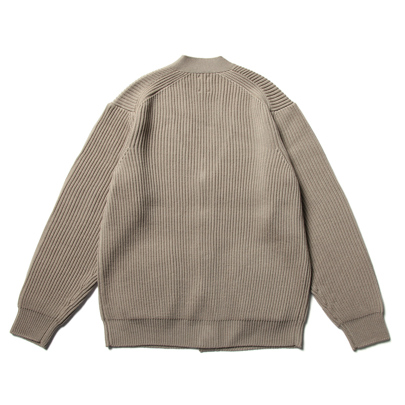 BATONER / バトナー | SIGNATURE RIB V-NECK CARDIGAN