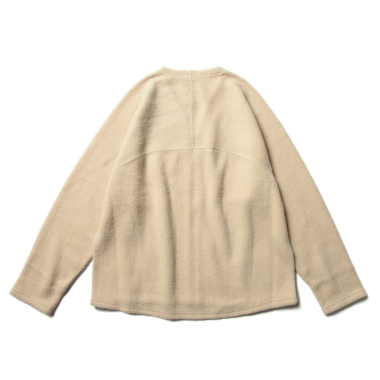 BATONER / バトナー | SUPER140 BOA ZIPUP V-NECK CARDIGAN (メンズ