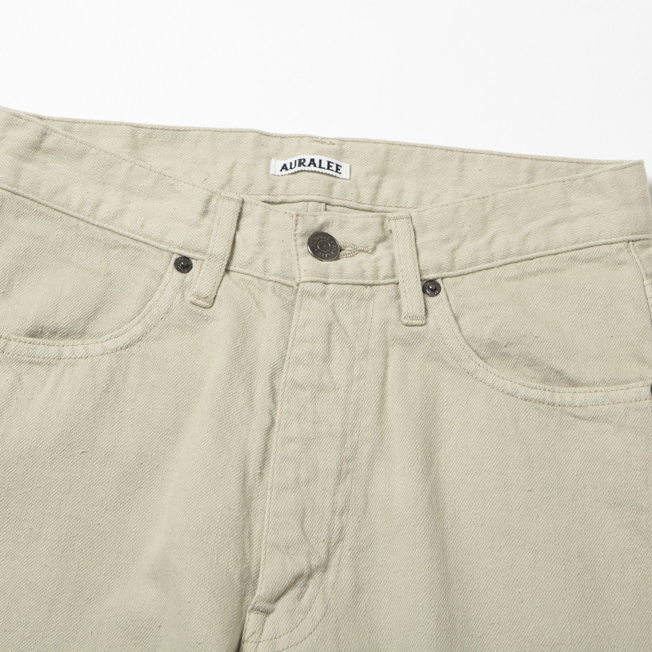 BOTANICAL DYED SELVEDGE DENIM PANTS サイズ3 AURALEE 「BOTANICAL DYED SELVEDGE DENIM PANTS」 – SISTER