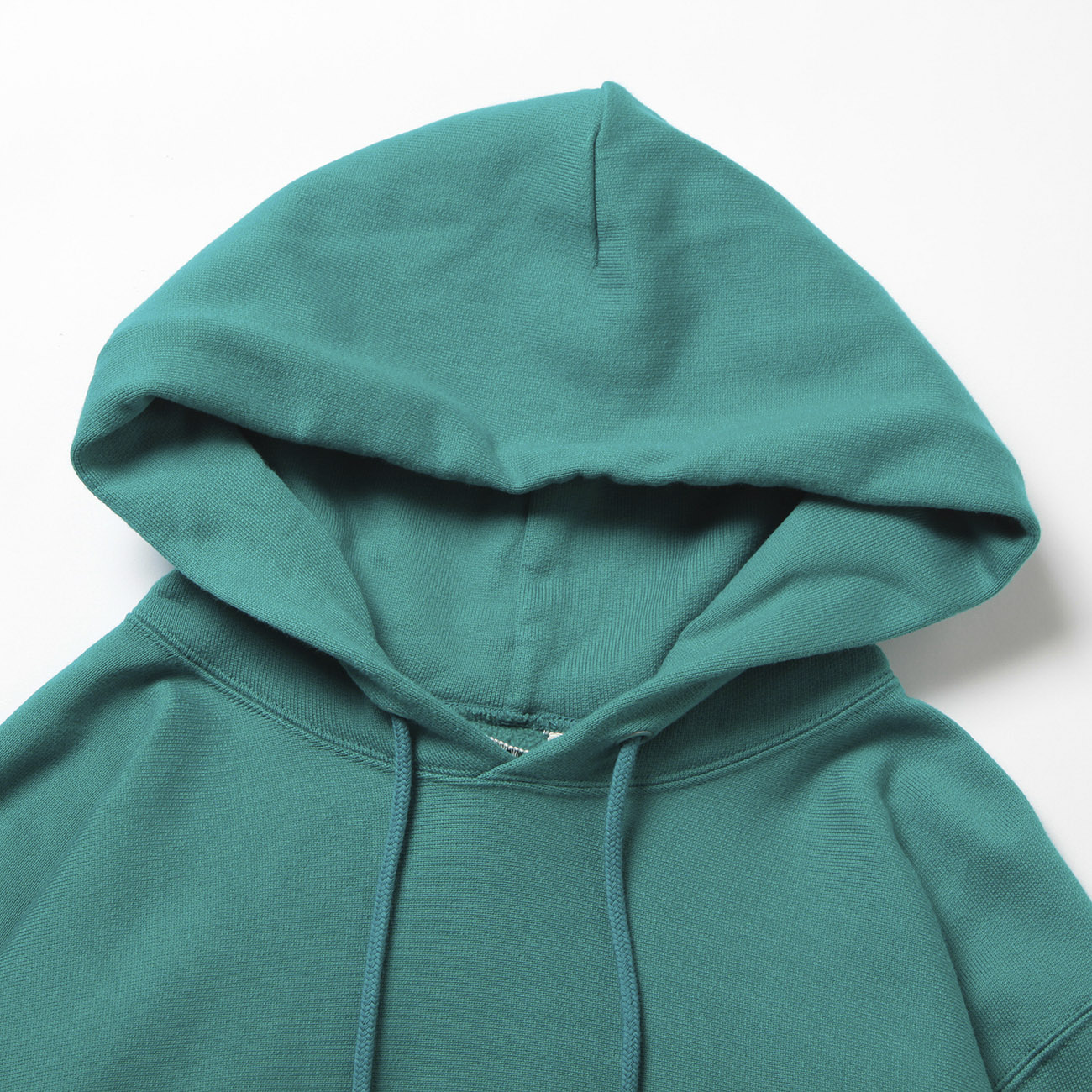 AURALEE / オーラリー | HIGH COUNT HEAVY SWEAT P/O PARKA - Teal