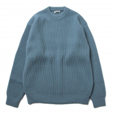 AURALEE / オーラリー | SUPER FINE WOOL RIB KNIT BIG P/O