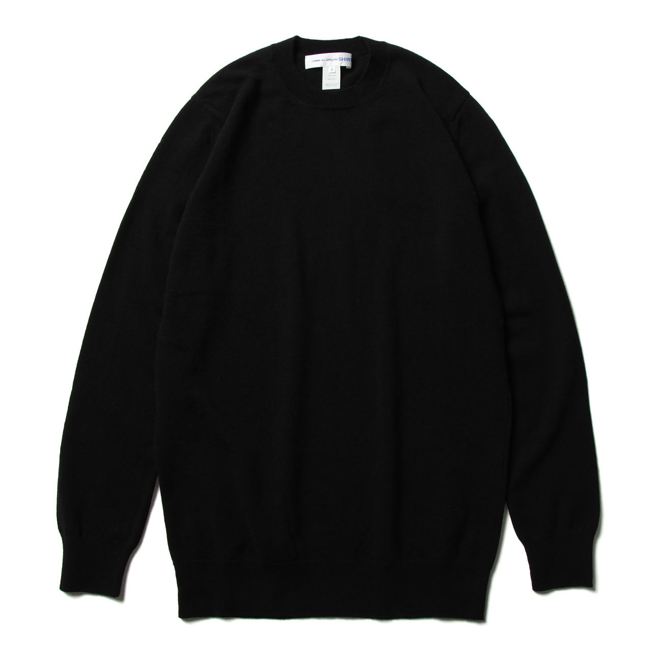 COMME des GARCONS SHIRT | Crew Neck Pullover - fully fashioned ...