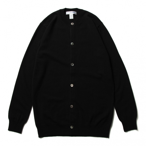 COMME des GARCONS SHIRT | Crew Neck Cardigan - fully fashioned