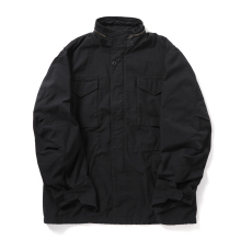 CIOTA / シオタ | Cotton-Nylon Back-Sateen M-1965 Field Jacket (Stone Wash) - Black