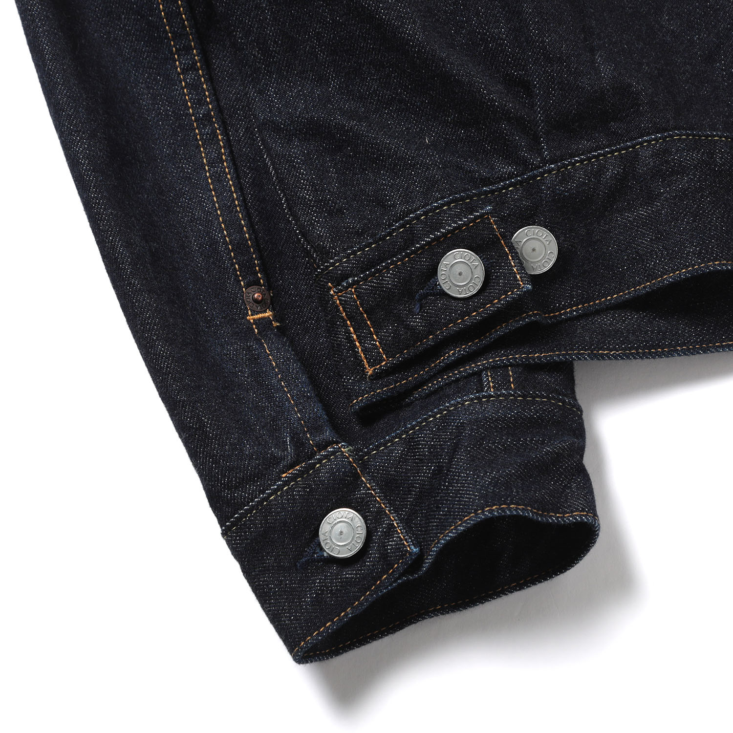 CIOTA / シオタ | Double Pocket Denim Jacket - Dark Navy (One Wash