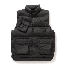 South2 West8 / サウスツーウエストエイト | South2 West8 x NANGA River Trek Down Vest - PE Ripstop - Black