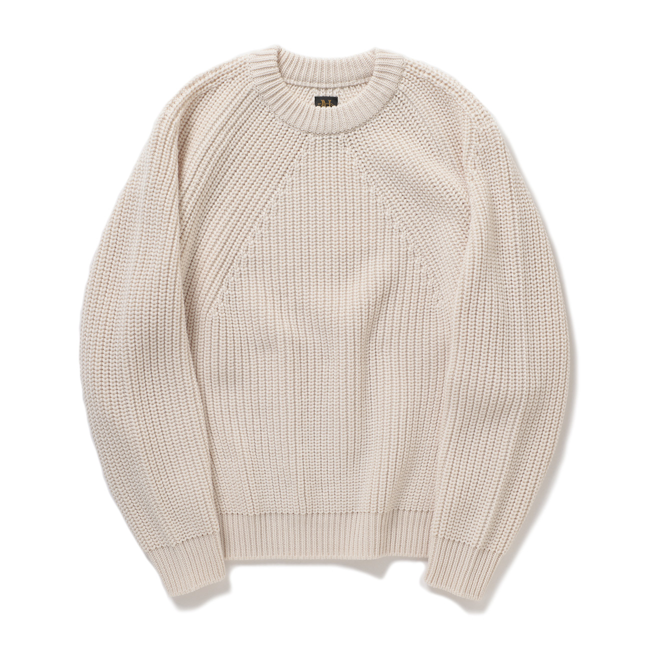 BATONER / バトナー | SIGNATURE CREW NECK (レディース) - Ivory