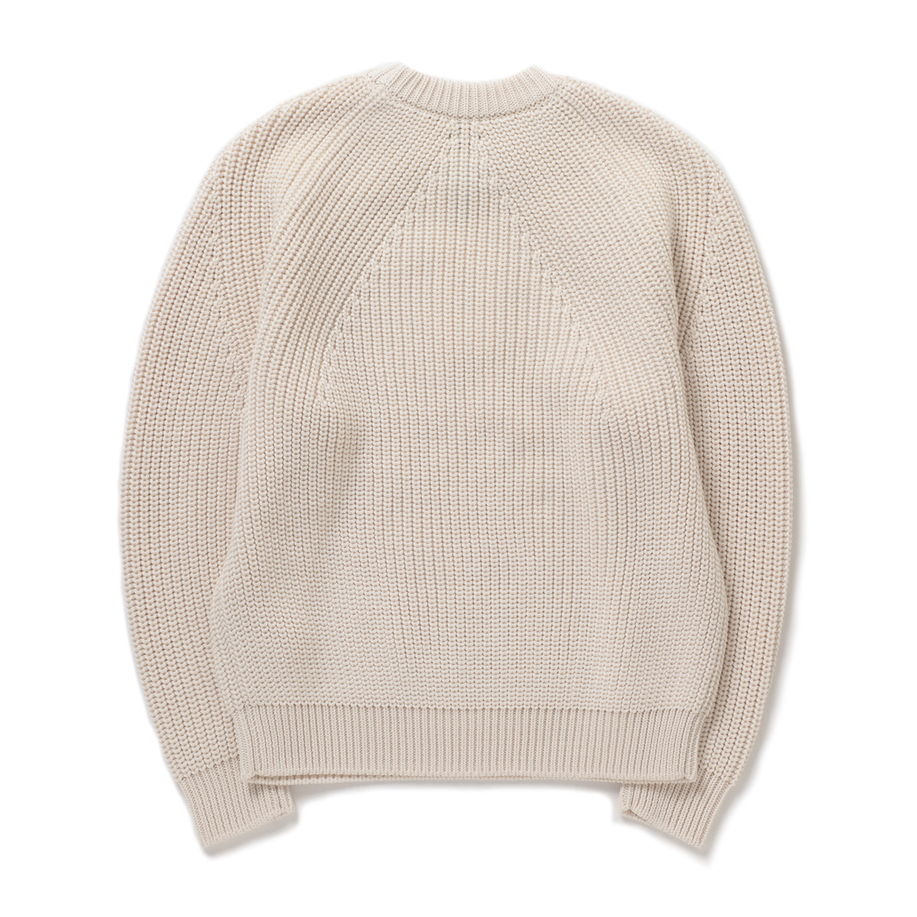 BATONER / バトナー | SIGNATURE CREW NECK (レディース) - Ivory