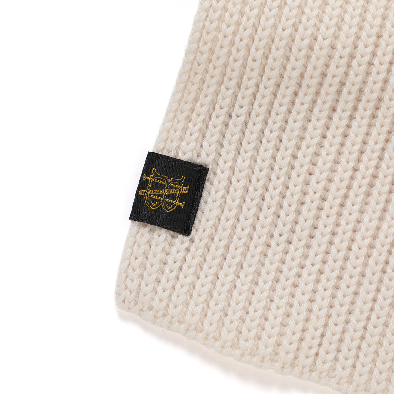 【新品未使用】BATONER(バトナー) SOLID WOOL MUFFLER BATONER / バトナー | SOLID WOOL MUFFLER (ユニセックス) - Ivory