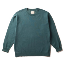 snow peak / スノーピーク | Washable Wool Crewneck Knit - Green