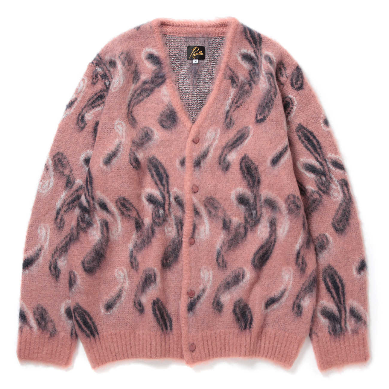 Needles / ニードルズ | Mohair Cardigan - Paisley - Pink | 通販