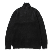 Needles / ニードルズ | Zipped Mohair Cardigan - Solid - Black