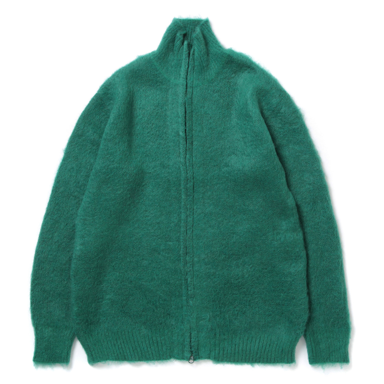 Needles / ニードルズ | Zipped Mohair Cardigan - Solid - Emerald | 通販 - 正規取扱店 |  COLLECT STORE / コレクトストア