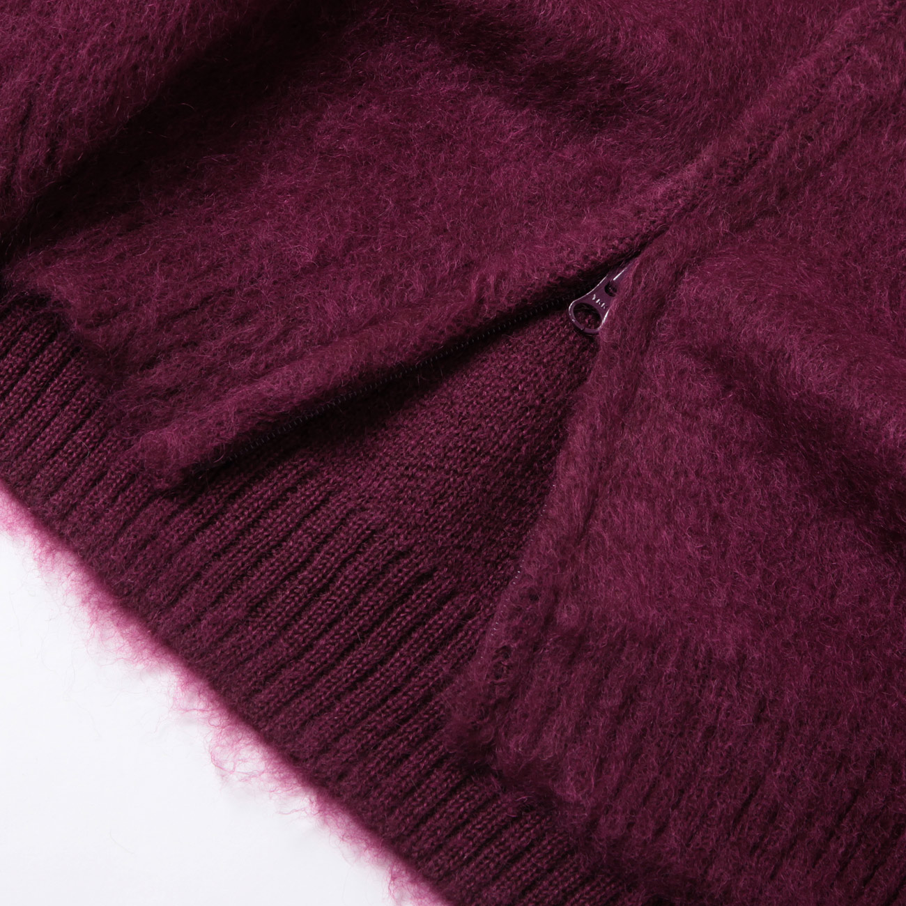 Needles / ニードルズ | Zipped Mohair Cardigan - Solid
