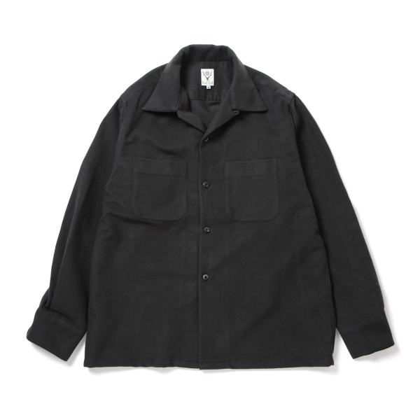 One-up Shirt - Cotton Moleskin - Charcoal