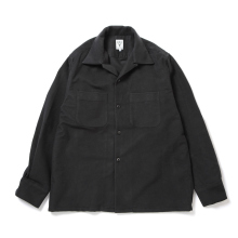 South2 West8 / サウスツーウエストエイト | One-up Shirt - Cotton Moleskin - Charcoal