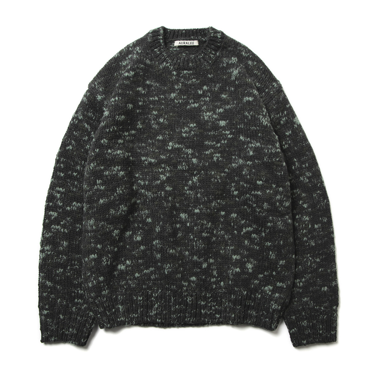 AURALEE / オーラリー | WOOL MIX COLOR SLUB YARN KNIT P/O