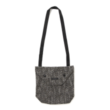 ENGINEERED GARMENTS / エンジニアドガーメンツ | Shoulder Pouch - Wool Homespun - Brown / Black