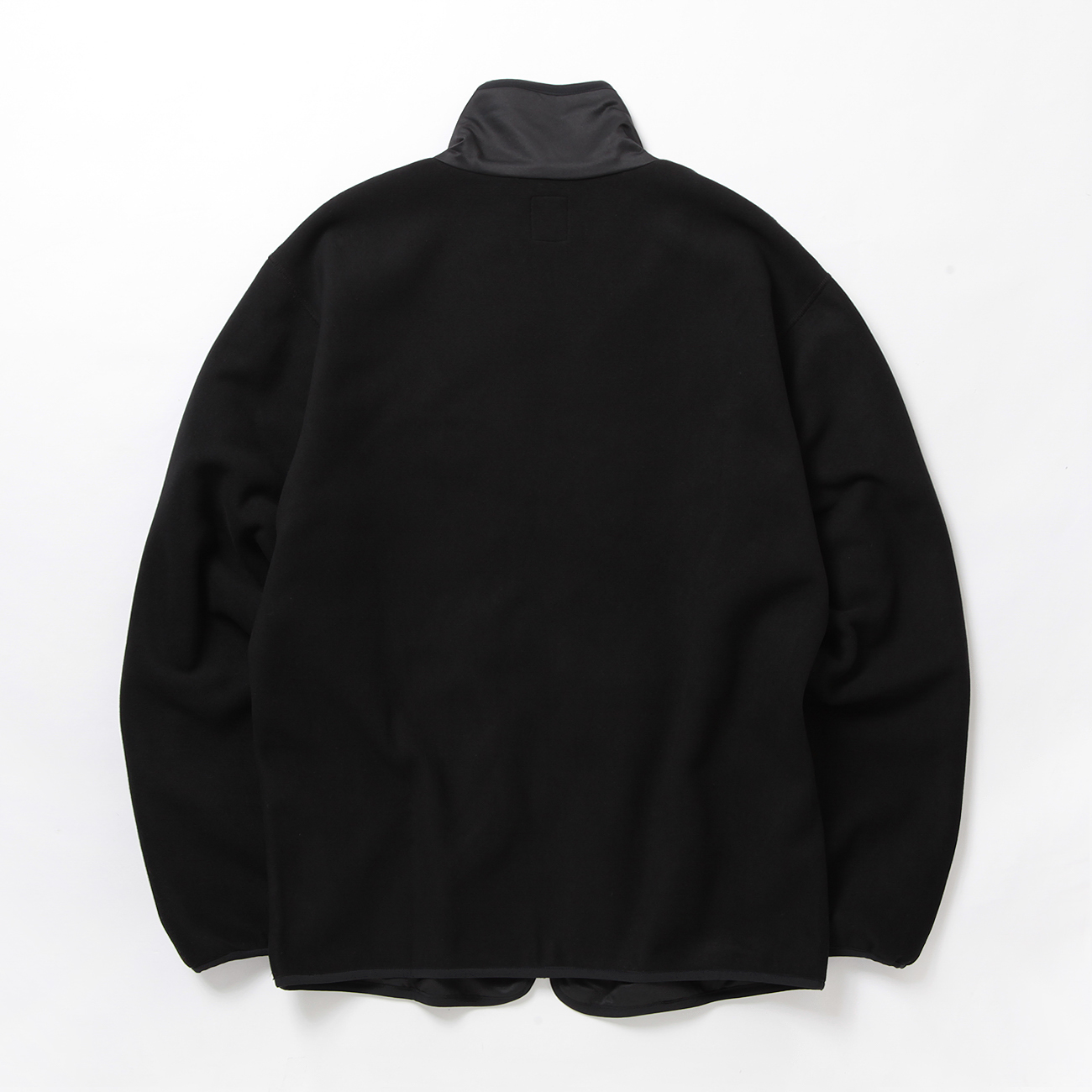 Piping Jacket - Poly Fleece - Black