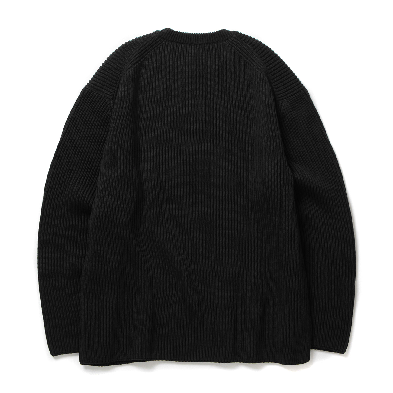 【別注】BATONER SOLID WOOL RIB DS サイズ3 BATONER / バトナー | SOLID WOOL RIB CREW NECK (メンズ