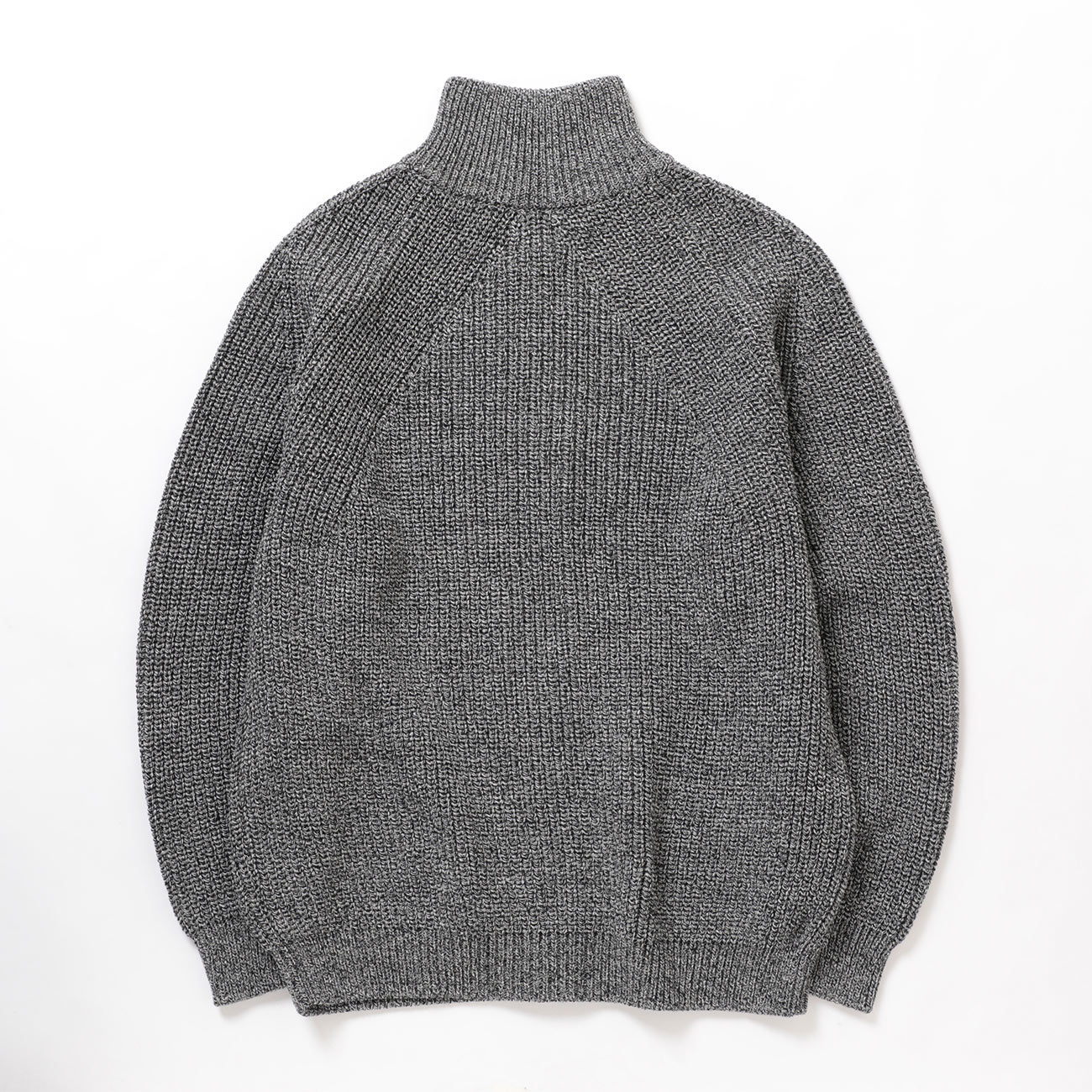 BATONER / バトナー | SIGNATURE DRIVERS KNIT (メンズ) - Ivory×Black