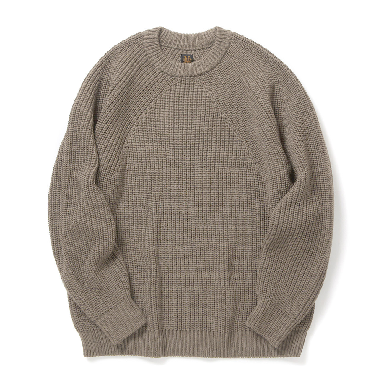 BATONER / バトナー | SIGNATURE CREW NECK (メンズ) - Melange Brown