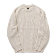 BATONER / バトナー | SIGNATURE CREW NECK (メンズ) - Ivory