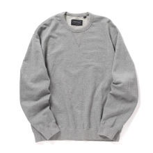 HAND ROOM / ハンドルーム | C/N SWEATSHIRTS - Gray