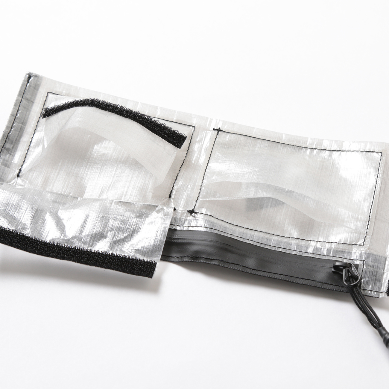 and wander / アンドワンダー | UL wallet with Dyneema - Off White